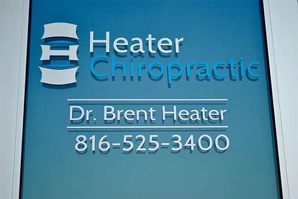 Chiropractic Lee's Summit MO Front Door Sign